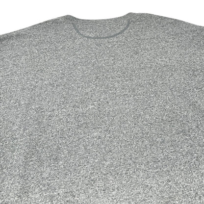 CHANEL Vintage 90s CC Logo Sweatshirt Pullover Long Sleeve Gray Black Cotton