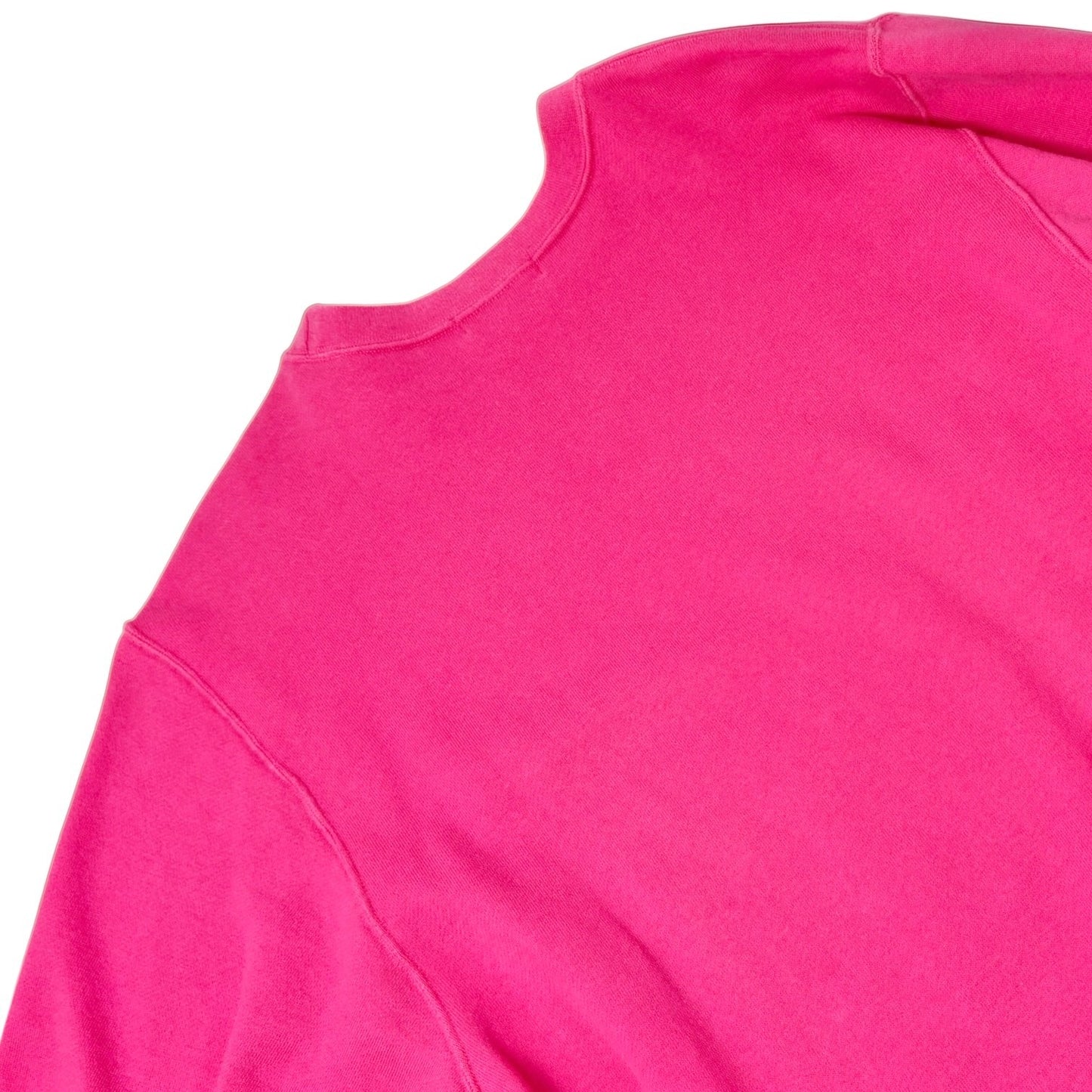Yves Saint Laurent Vintage Embroidered YSL Logo Sweatshirt Top #M Pink