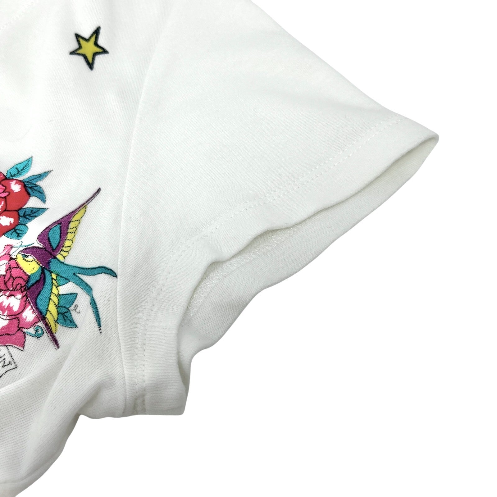 Christian Dior Vintage 2004 Logo Graphic T-shirt Top #38 Multicolor Cotton