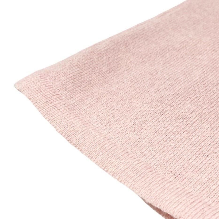 CHANEL Vintage 09C CC Mark Logo Heart Knit Tank Top #34 Pink Cashmere Rank AB+