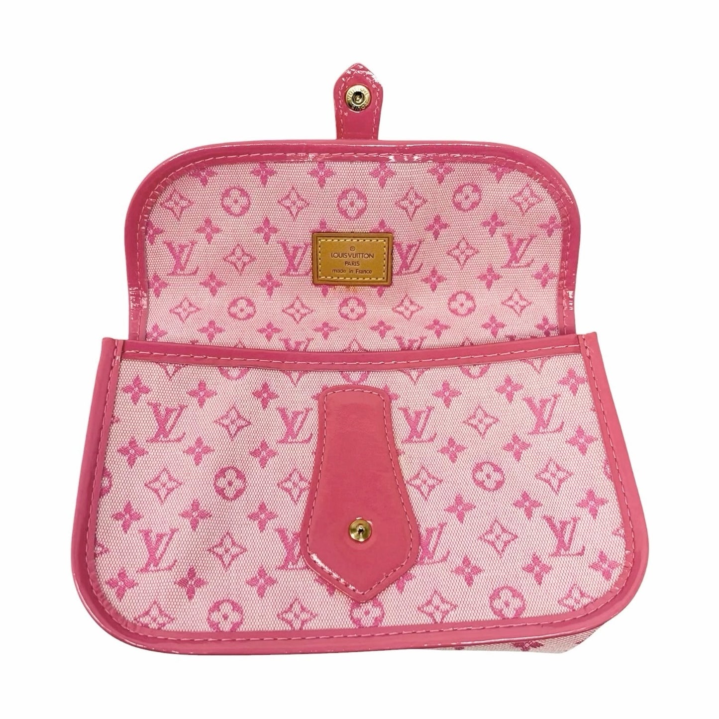 LOUIS VUITTON Vintage Monogram Trousse Mini Bag Pink Canvas Pochette 901802