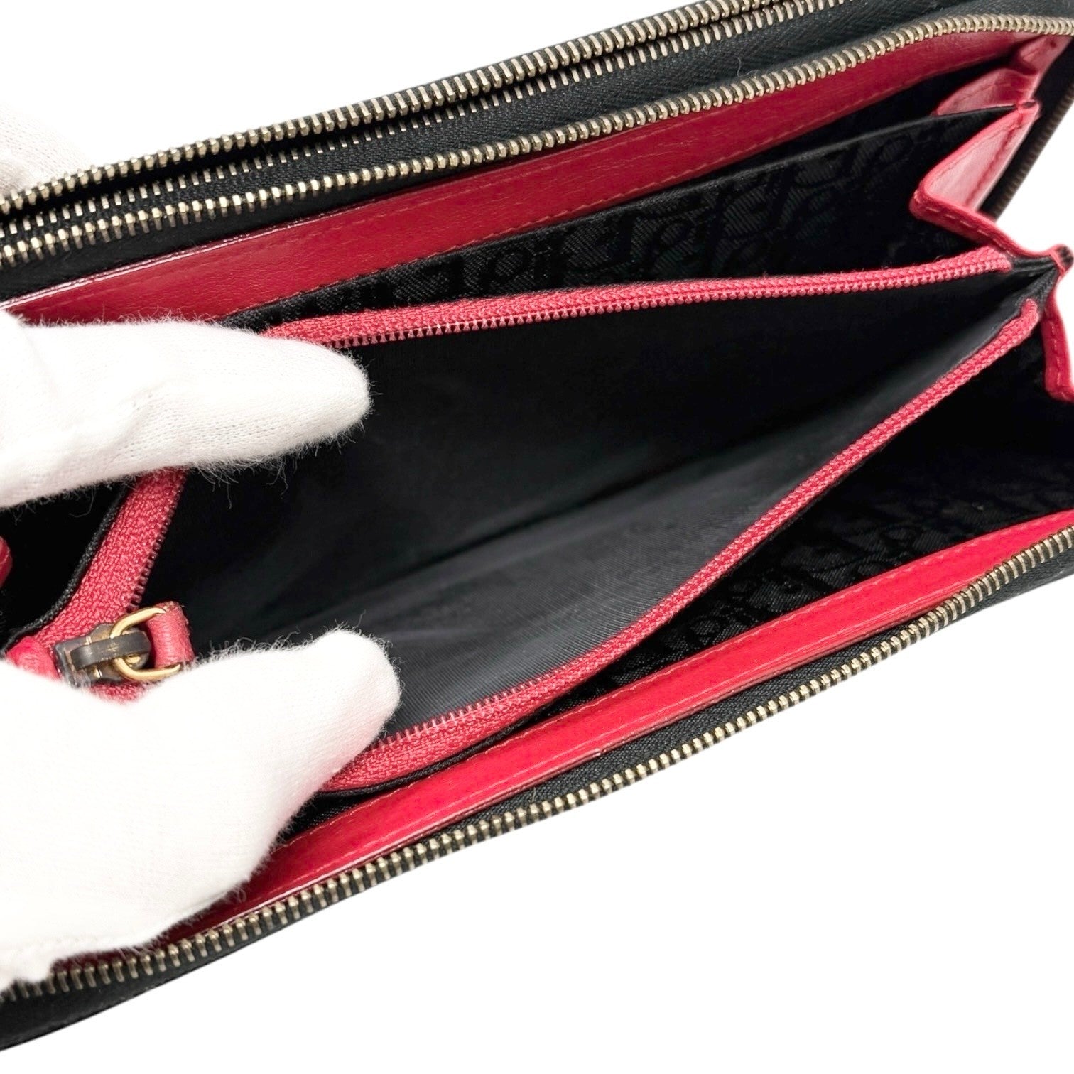 Christian Dior Vintage 2001 Logo Leopard Print Pony Hair Wallet Dice Charm