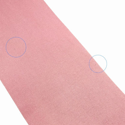 CHANEL Sport Vintage CC Logo Knit Scarf Stole Pink Black Cotton 902918