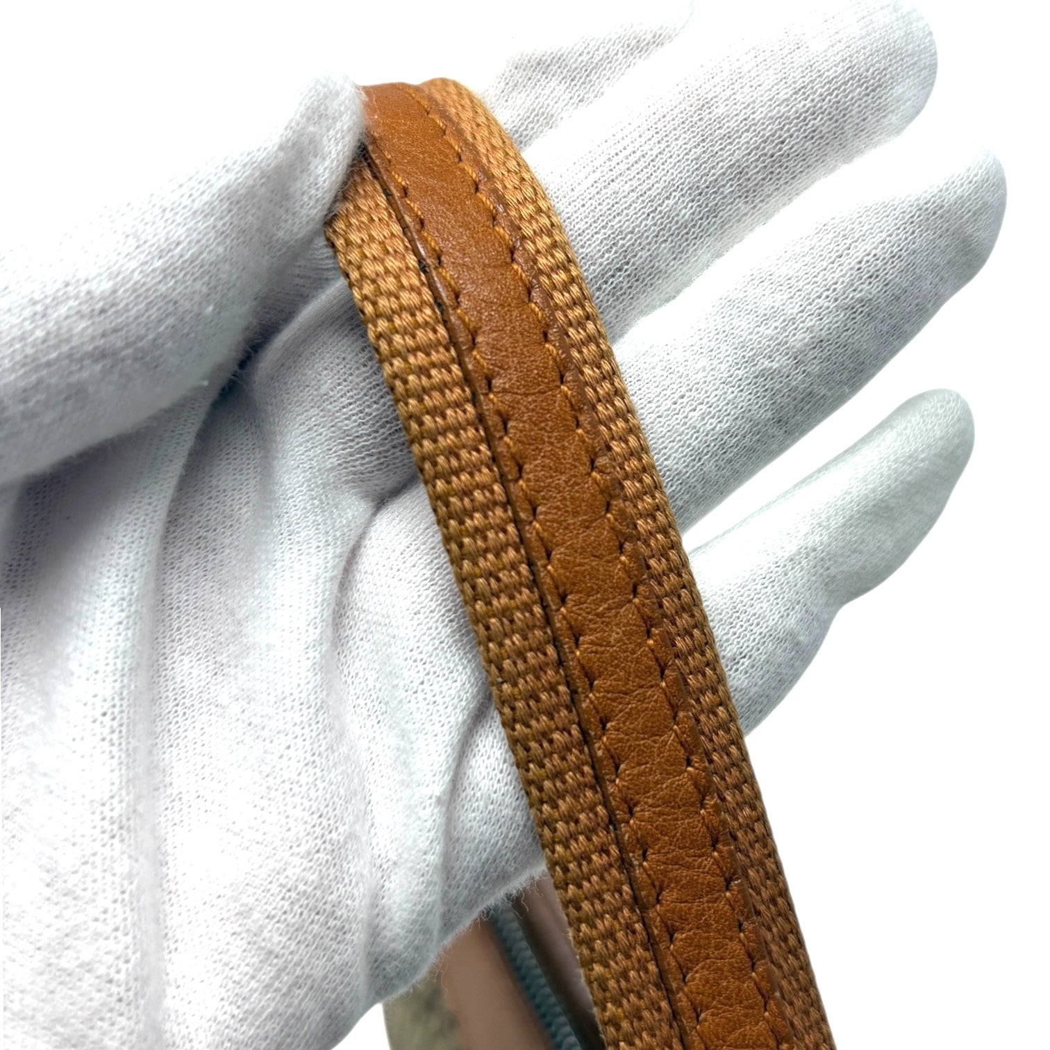 Christian Dior Vintage 2005 Trotter Monogram Street Chic Shoulder Bag Brown