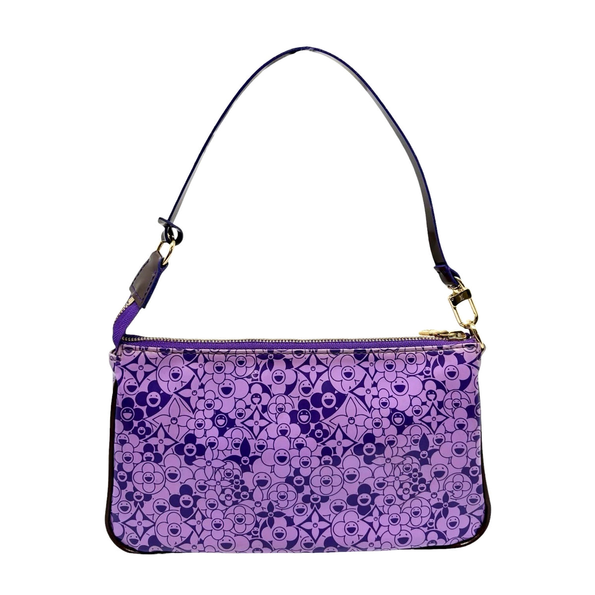 LOUIS VUITTON Vintage Takashi Murakami Cosmic Blossom Shoulder Bag 902844