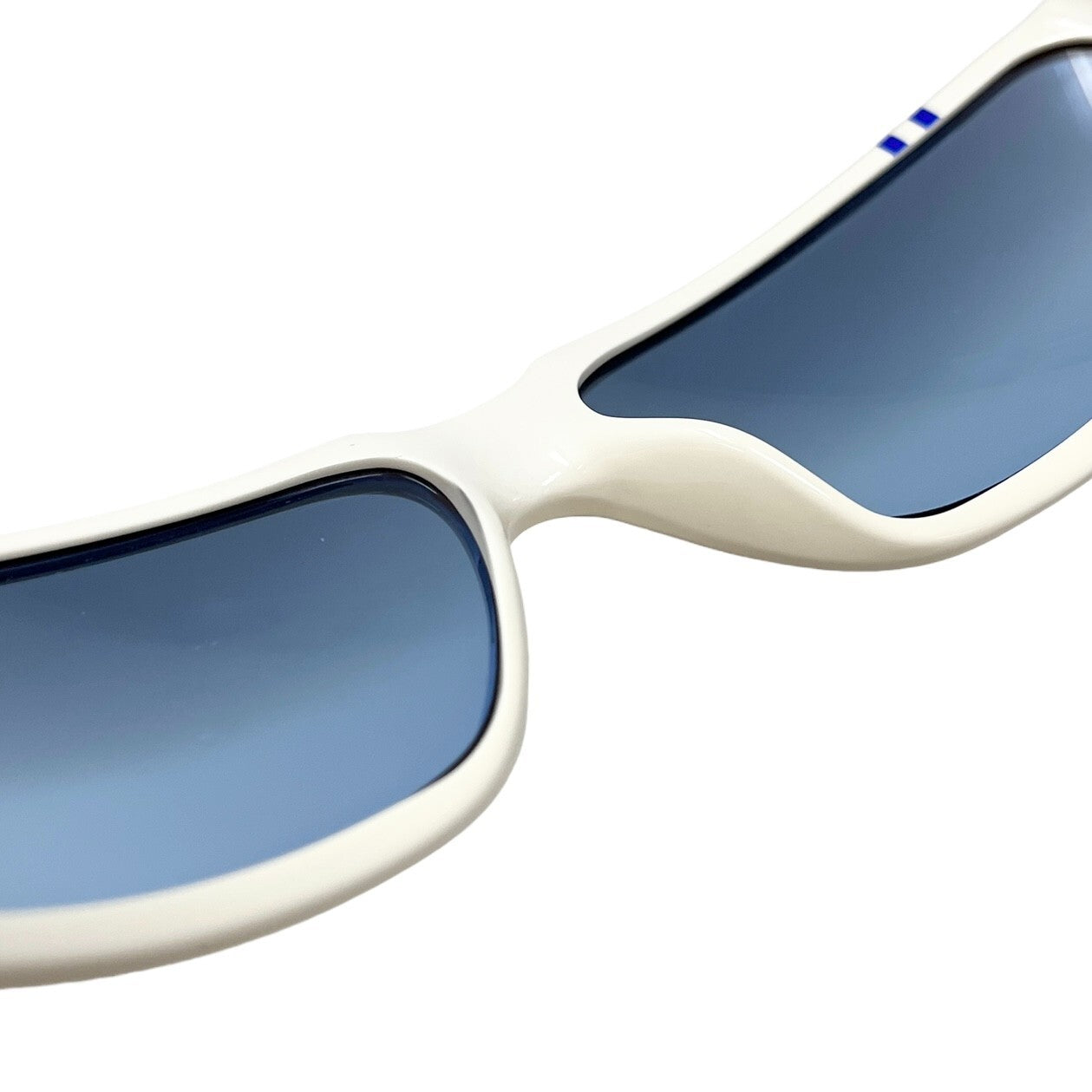 Dior Vintage Logo Sunglass 62/13/115 Shades Accessory Metal White Plastic RankAB