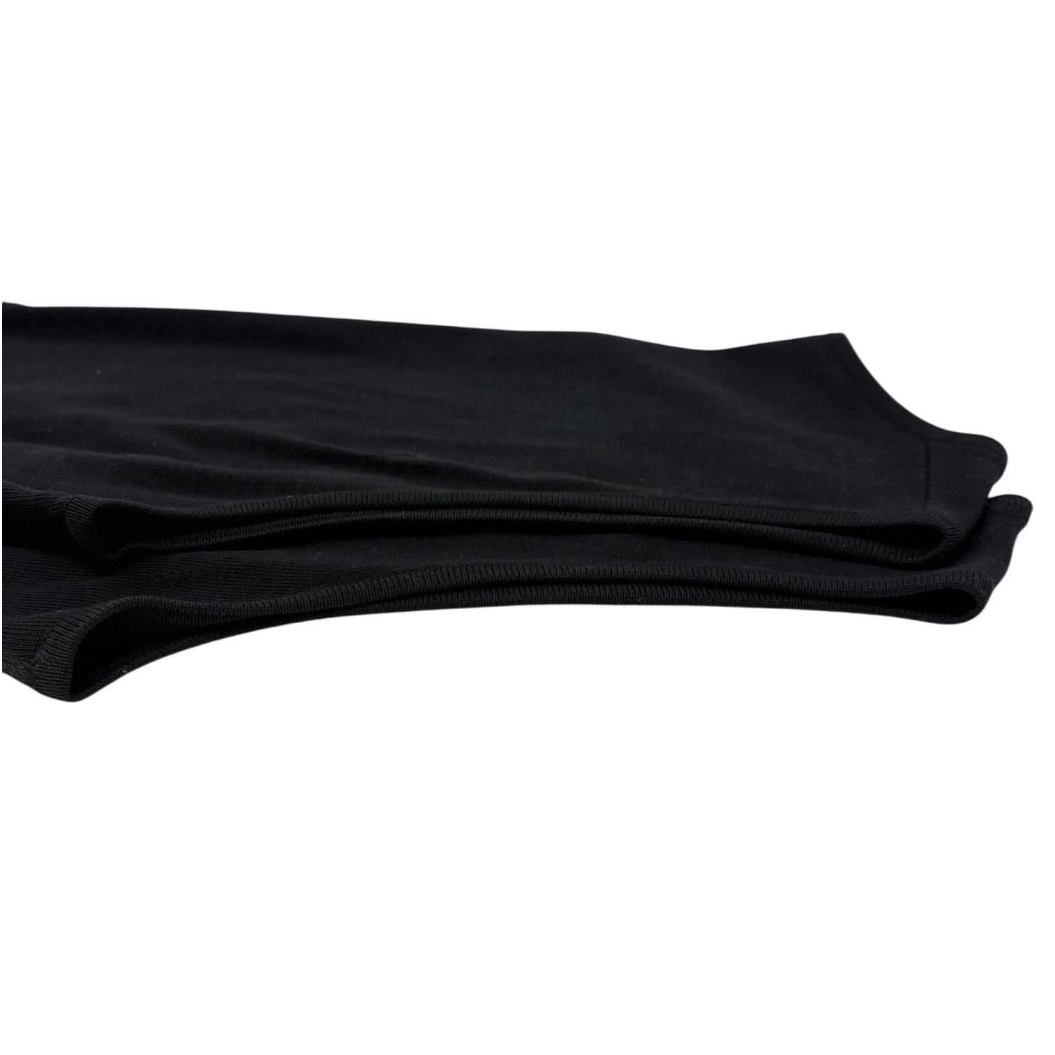 CHANEL Vintage 98P CC Mark Logo Summer Knit Tank Top #38 Black White Cotton