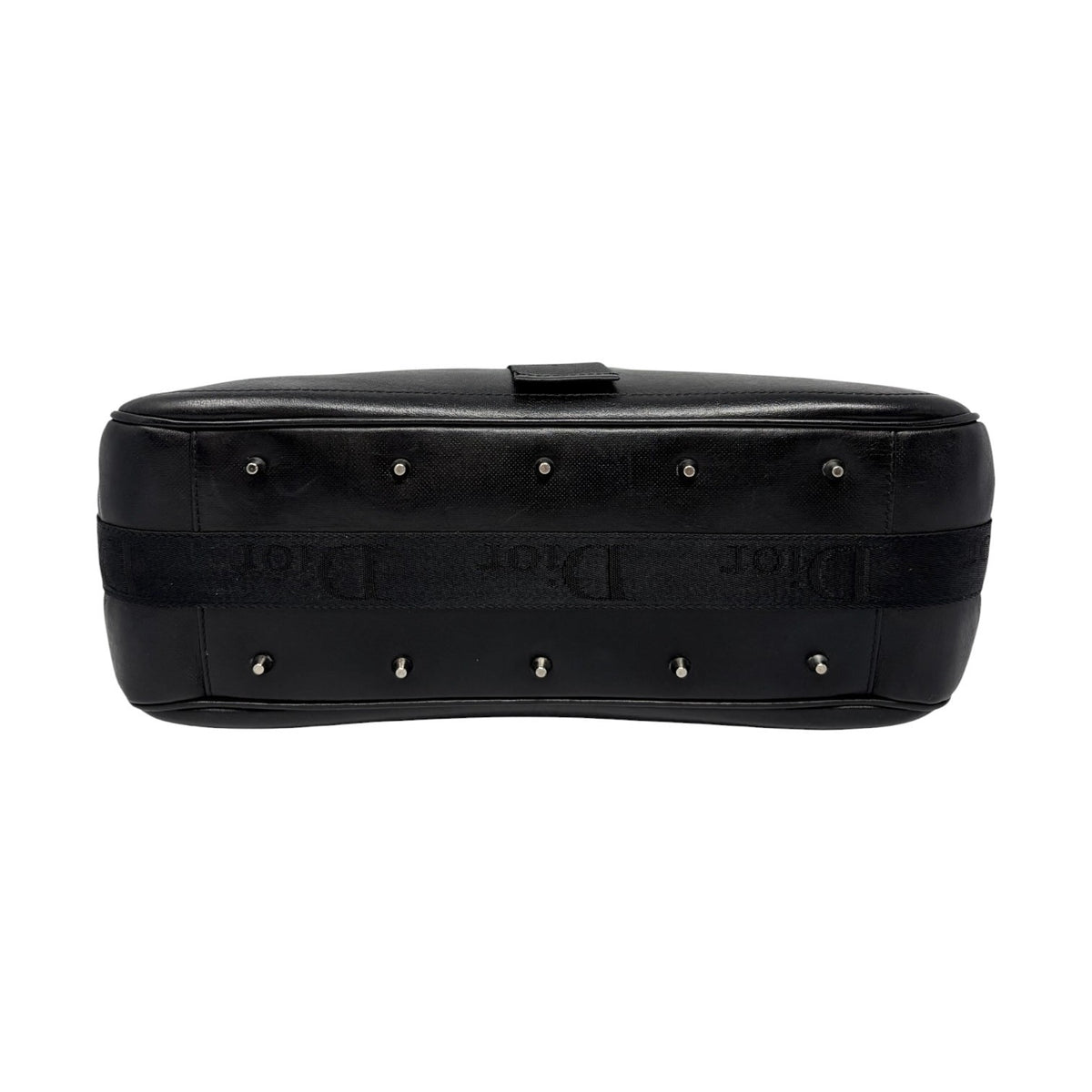 Christian Dior Vintage 2003 Hardcore Shoulder Bag Black Rhinestone 902384