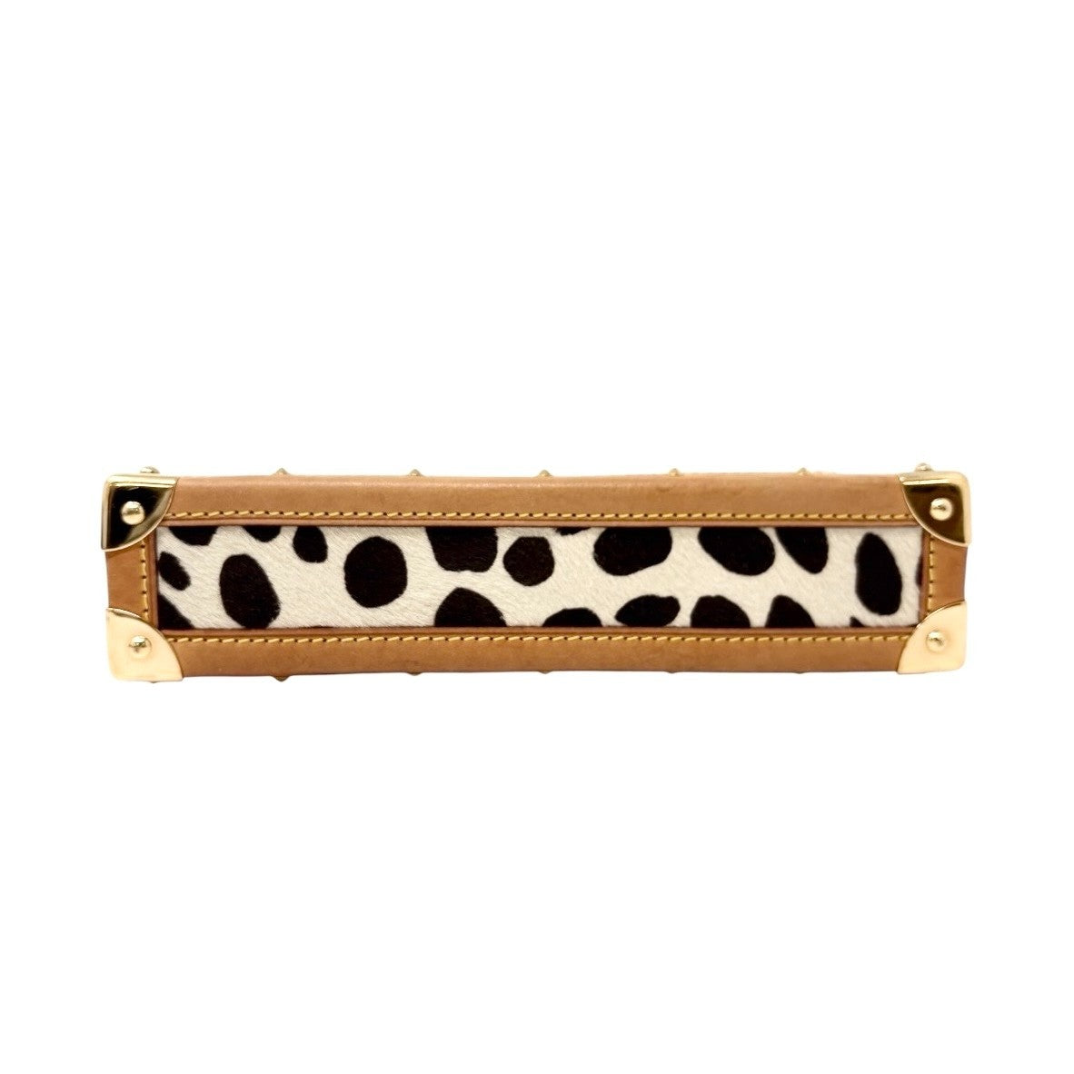 LOUIS VUITTON Vintage Monogram Multicolor Sac Dalmatien Mini Bag Pony Calf Hair