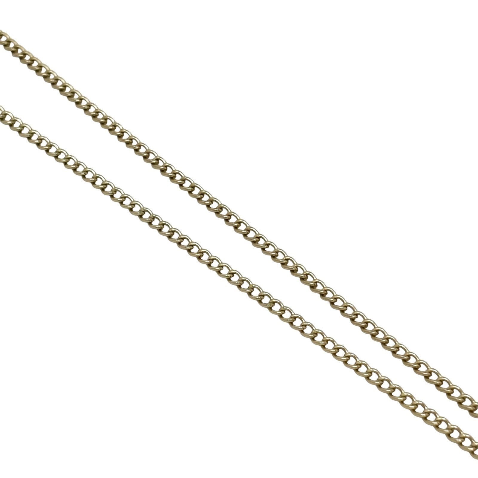 CHANEL Vintage 03A CC Mark Logo Necklace Accessory Star Jewelry Gold Metal