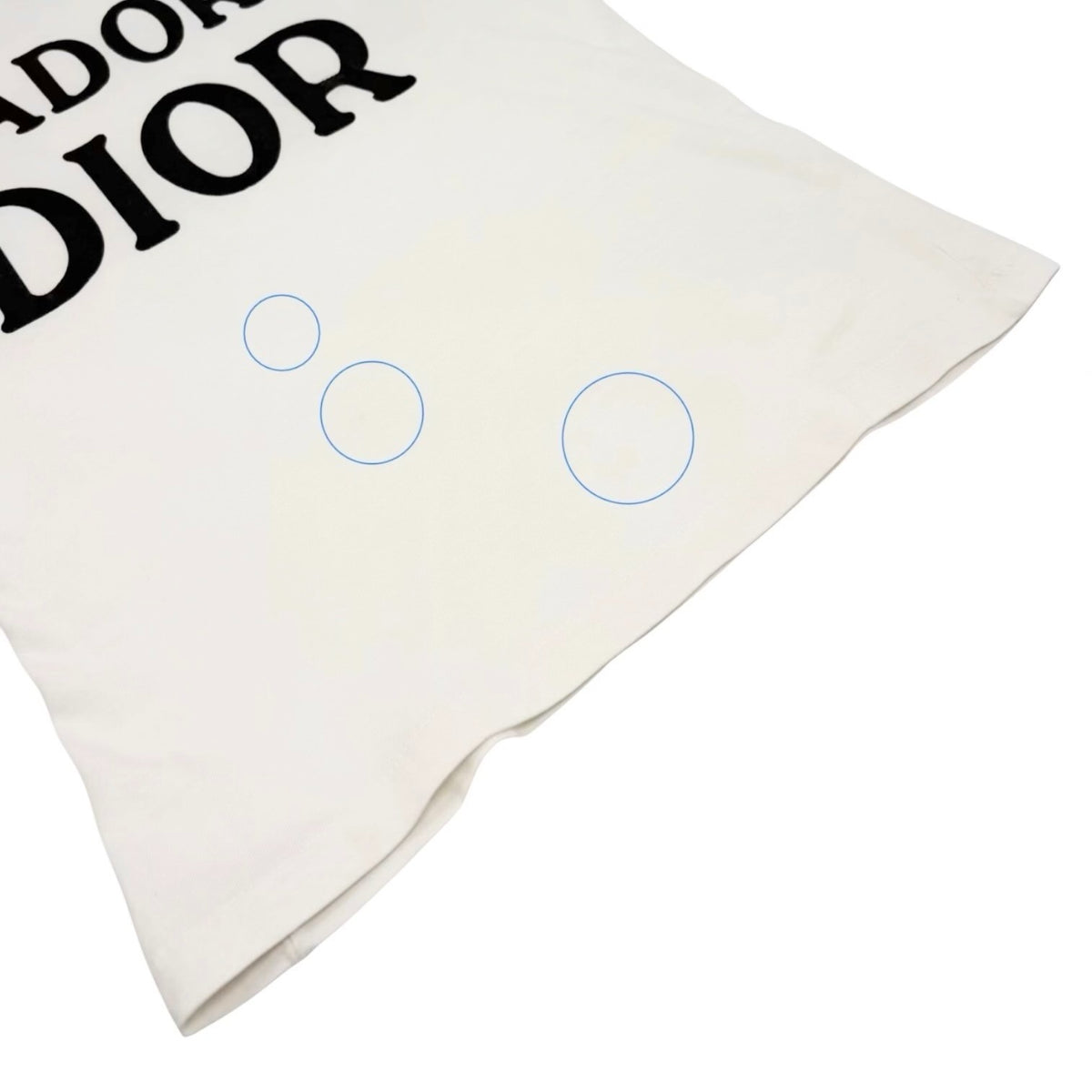 Christian Dior Vintage 2002 J'ADORE Logo Tank Top White Black 902491