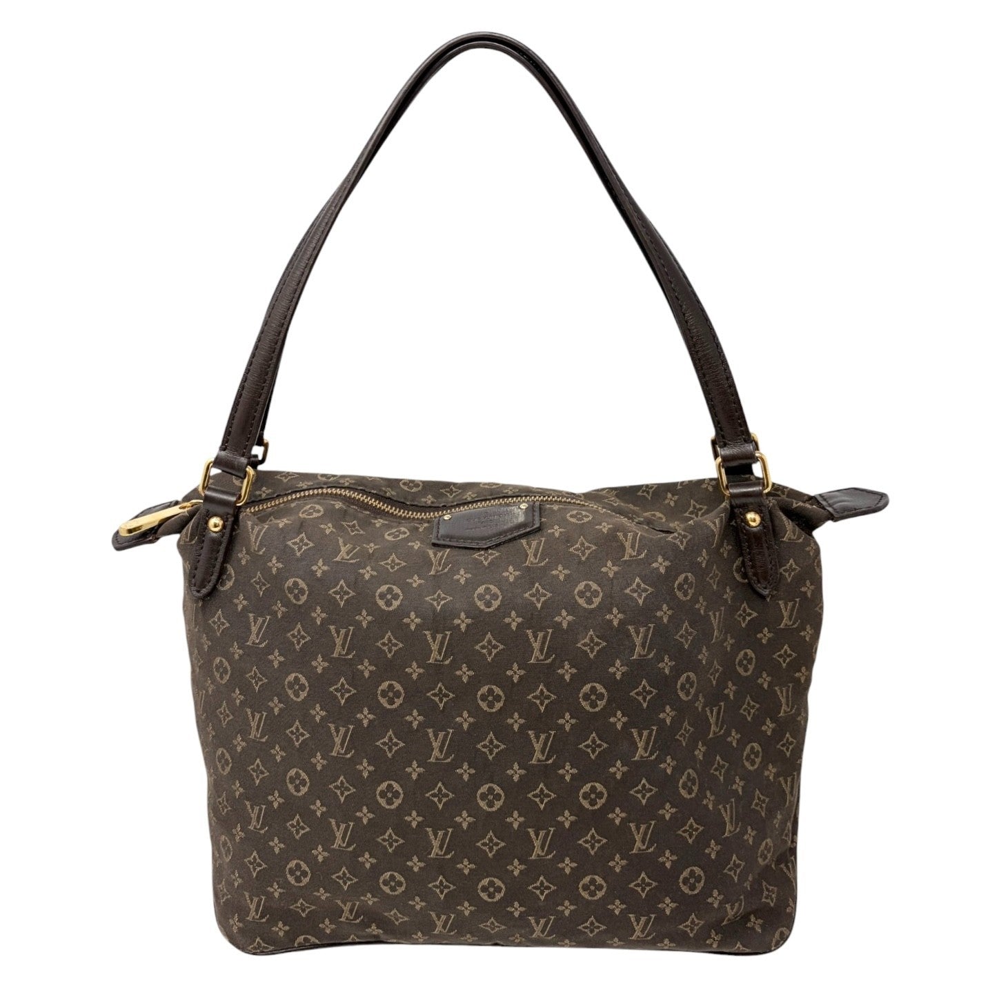 LOUIS VUITTON Vintage Monogram Idylle Ballade PM Canvas Shoulder Bag Brown Gold