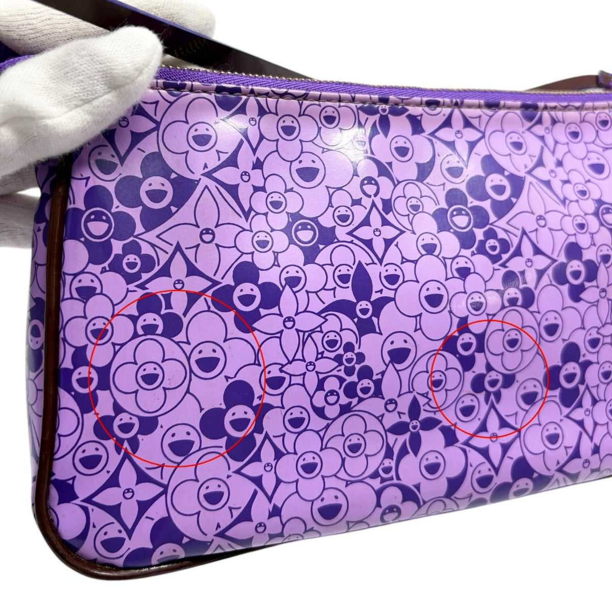 LOUIS VUITTON Vintage Takashi Murakami Cosmic Blossom Shoulder Bag 902844