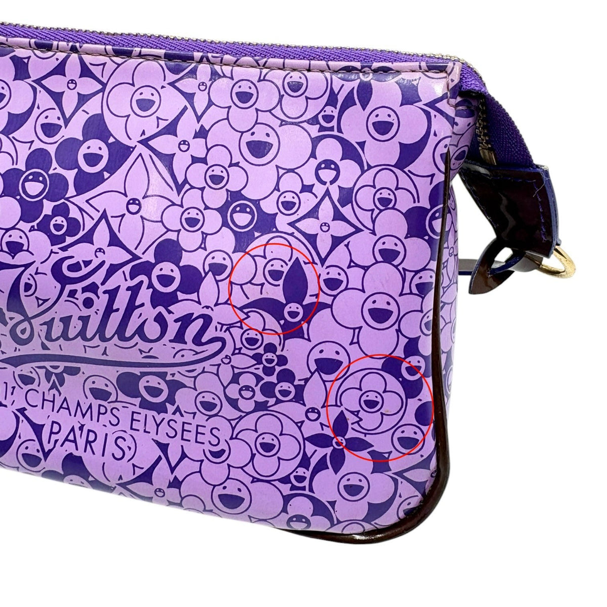LOUIS VUITTON Vintage Takashi Murakami Cosmic Blossom Shoulder Bag 902844