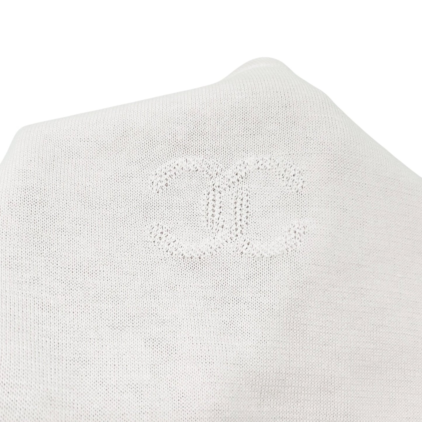 CHANEL Vintage 06P CC Mark Logo Short Sleeve Top #38 T-shirt Pink Cotton Mesh