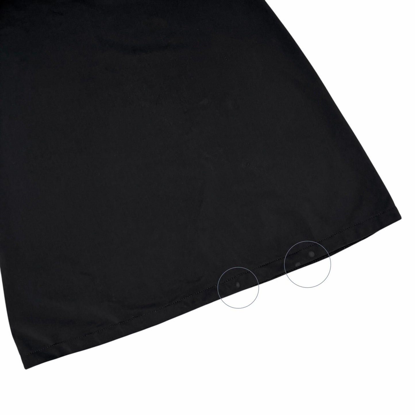 CHANEL Vintage 97C CC Logo Dress One-piece #36 Black Nylon Spandex 901864
