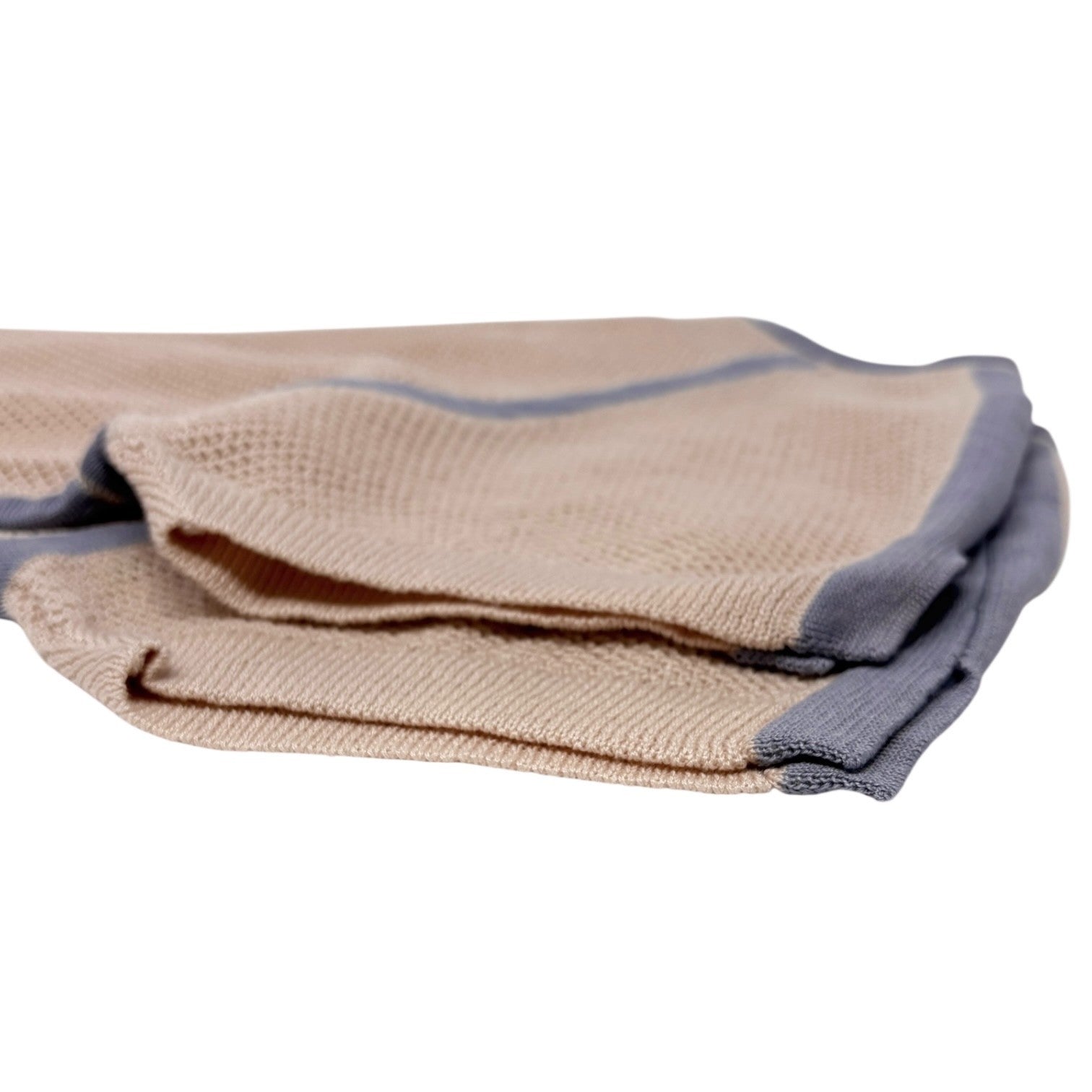 CHANEL Vintage 03P CC Mark Logo See-through Mesh T-shirt Top #46 Pink Cotton