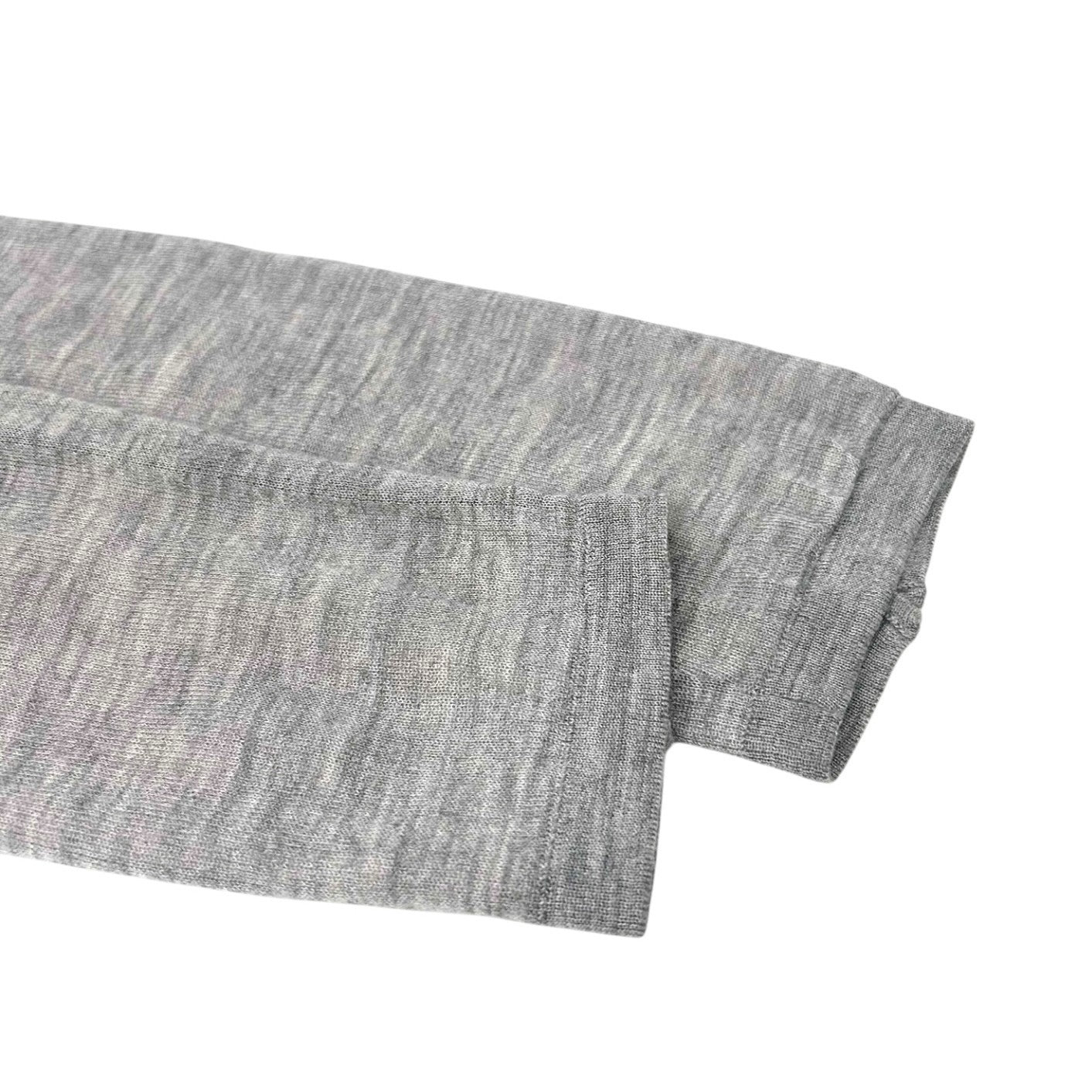 CHANEL Vintage 2012 CC Logo Cardigan Tank Top Set #34 Gray Cashmere Stitch