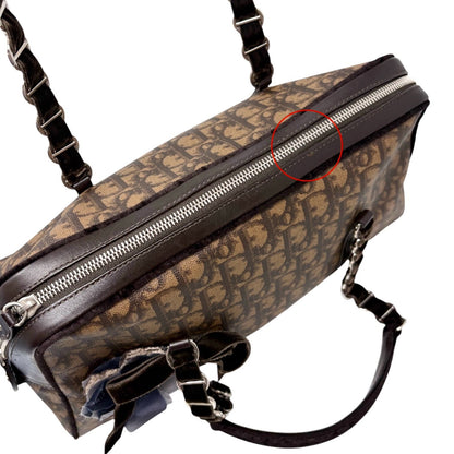 Christian Dior Vintage 2005 Trotter Monogram Romantique Shoulder Bag 902413