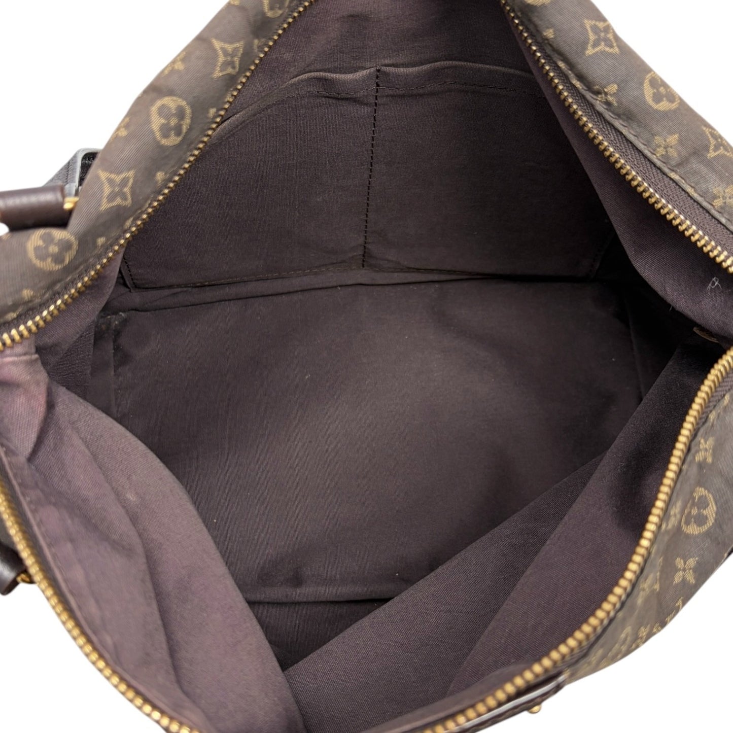 LOUIS VUITTON Vintage Monogram Idylle Ballade PM Canvas Shoulder Bag Brown Gold