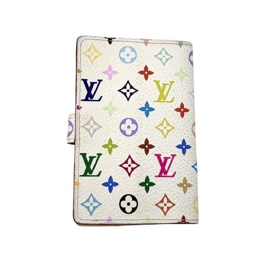 LOUIS VUITTON Vintage Monogram Multicolor Carnet de Bal Agenda Mini Blanc 902006