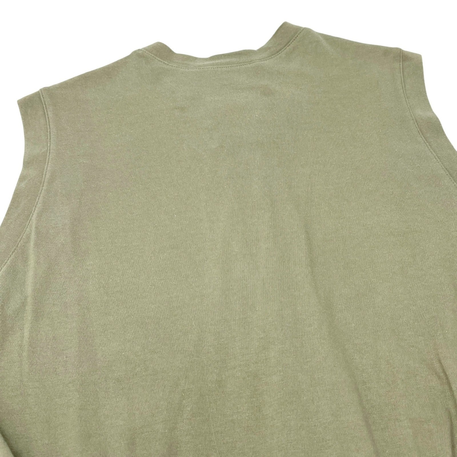 Christian Dior Vintage 2003 Lace Up Dress One-piece #40 Pocket Khaki Cotton