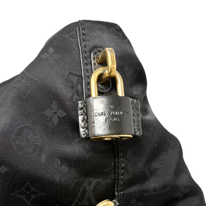 LOUIS VUITTON Vintage Monogram Desire Vertical Lockit GM Tote Bag 2way Black