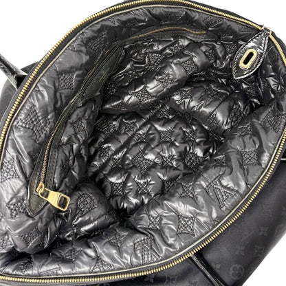 LOUIS VUITTON Vintage Monogram Desire Vertical Lockit GM Tote Bag 2way Black