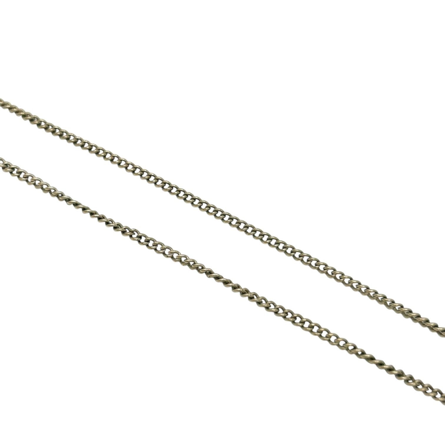 CHANEL Vintage 05A CC Logo Chain Necklace Fashion Jewelry Gold Metal Snowflake