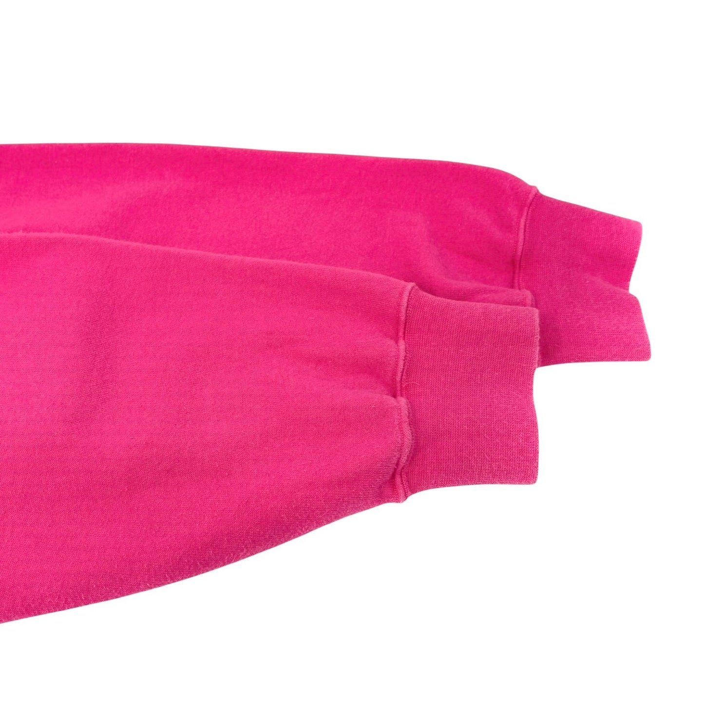 Yves Saint Laurent Vintage Embroidered YSL Logo Sweatshirt Top #M Pink