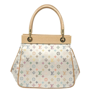 LOUIS VUITTON Vintage Multicolor Monogram Abelia Satin Mini Bag M92936 RankAB+