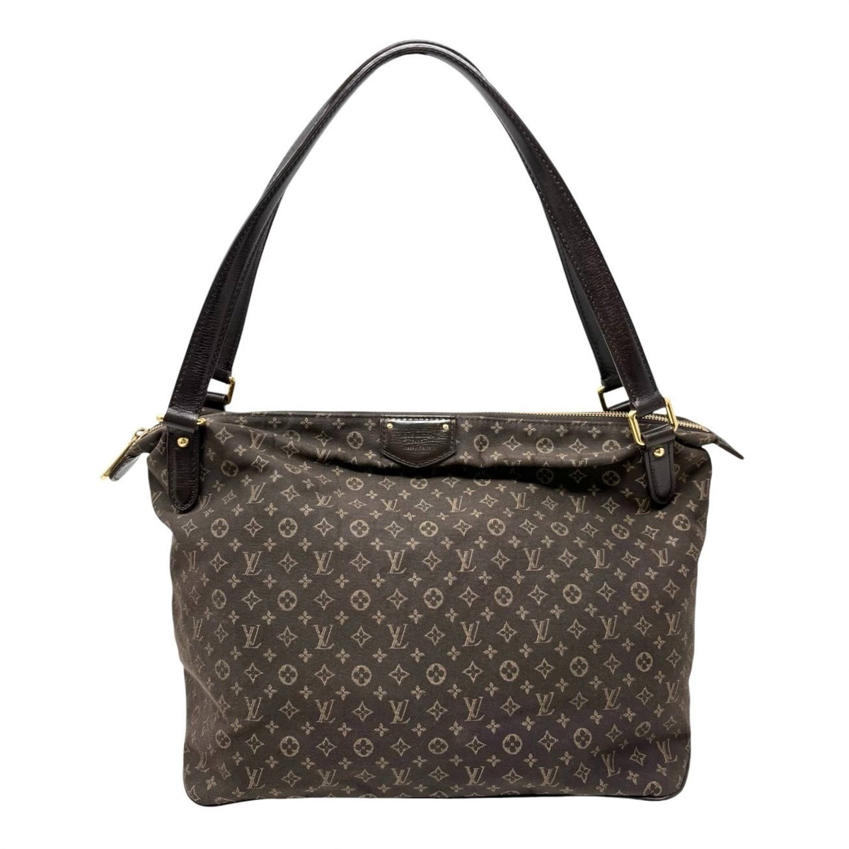 LOUIS VUITTON Vintage LV Monogram Idylle Ballade MM Shoulder Bag Brown 902359