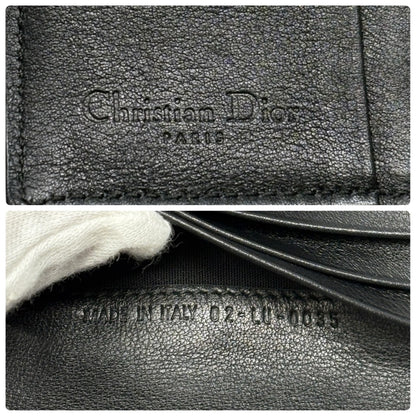 Christian Dior Vintage Paris Motif Art Sketch Saddle Wallet Multicolor 902356