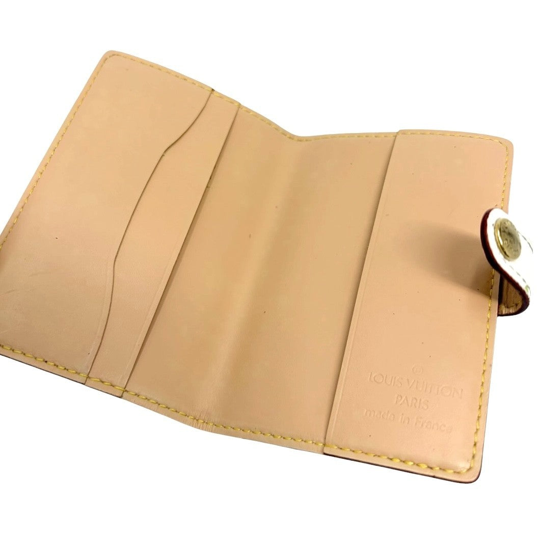 LOUIS VUITTON Vintage Monogram Multicolor Carnet de Bal Agenda Mini Blanc 902006