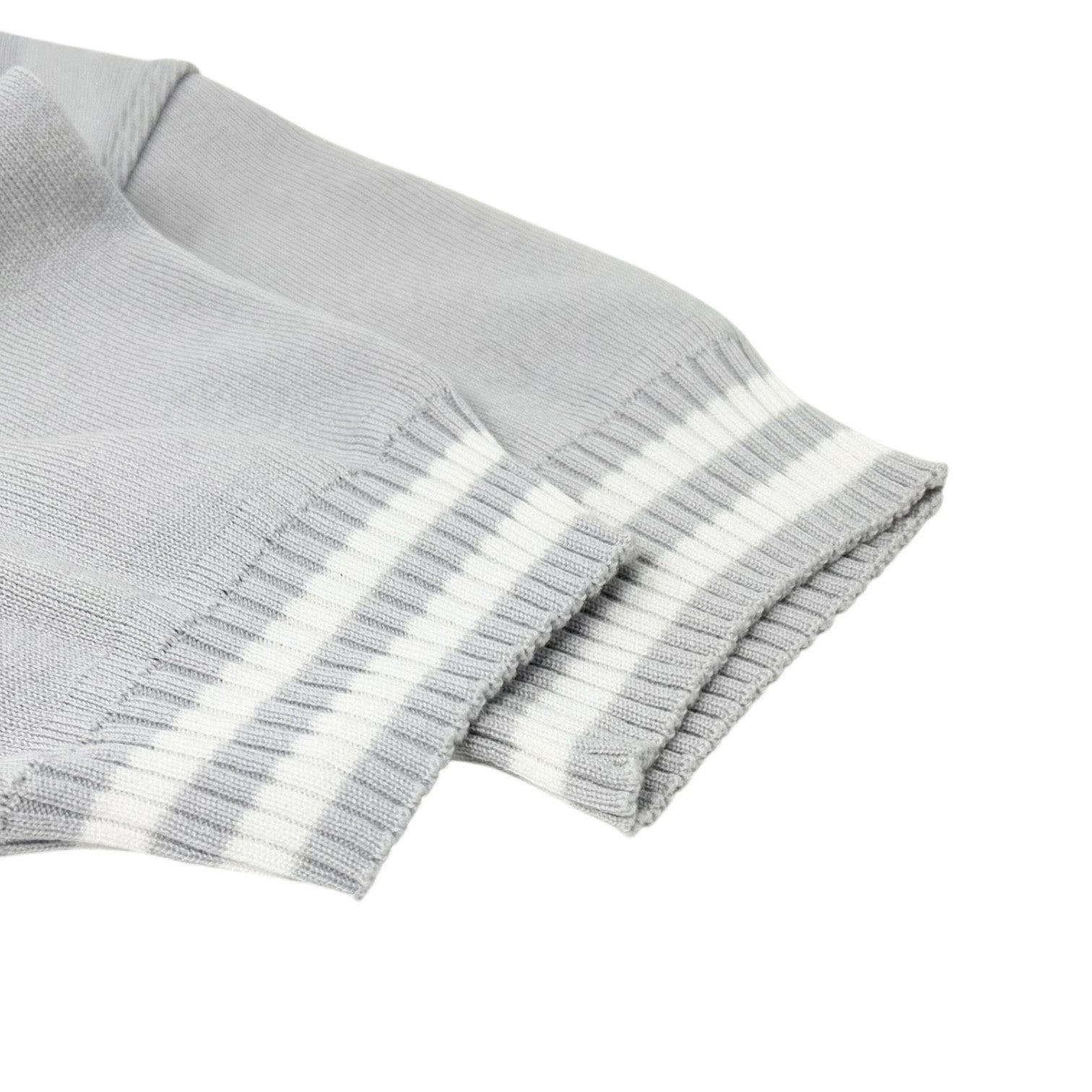 CHANEL Sport Vintage 04P CC Logo T-shirt Shorts Set Cotton Gray Short Pants