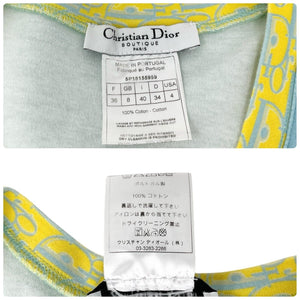 Christian Dior Vintage 2005 J'ADORE Logo T-shirt Top #36 Cotton Multicolor