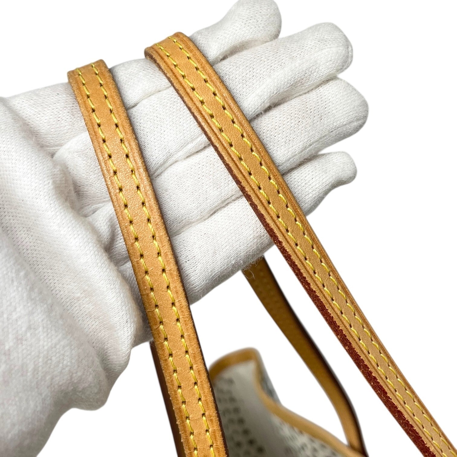 LOUIS VUITTON Vintage Monogram Neverfull MM Yayoi Kusama Tote Bag Dots White