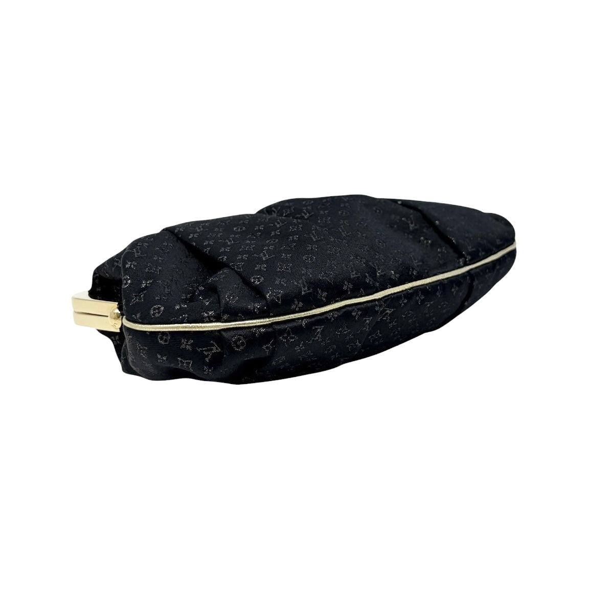 [Exclusive] LOUIS VUITTON Vintage Monogram Aumoniere Mini Bag Black 800801