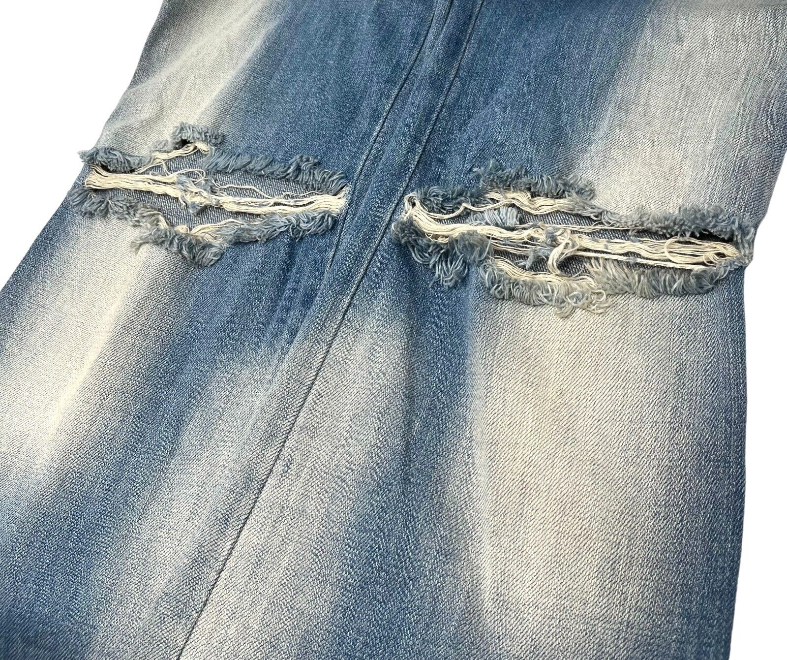DOLCE&GABBANA Vintage Logo Denim Pants Jeans #38 Rhinestone Cotton Rank AB+