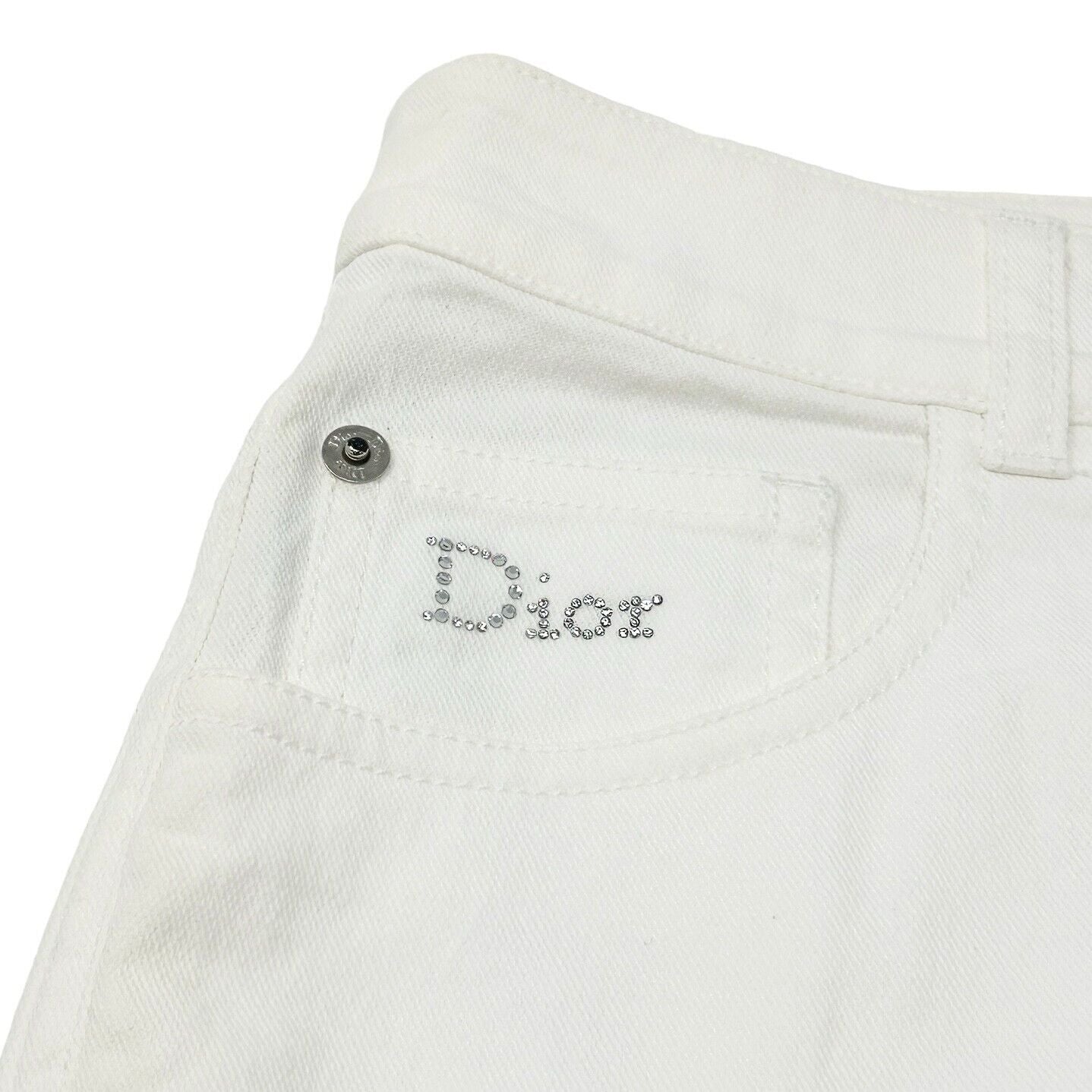 Christian Dior Vintage Logo Vest Jacket Short Pants Set #38 #36 RankAB