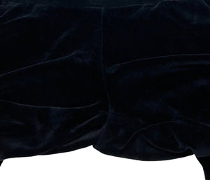 PRADA Vintage Logo Hoodie Jacket Pants Set #XS Zip Velour Black Cotton Rank AB+