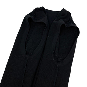 Christian Dior Vintage Trotter Monogram Knit Vest #M Button Black Wool Rank AB+