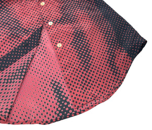 Jean Paul GAULTIER Vintage 1996 Trompe L'oeil Muscle Shirt Dots #40 Black RankA