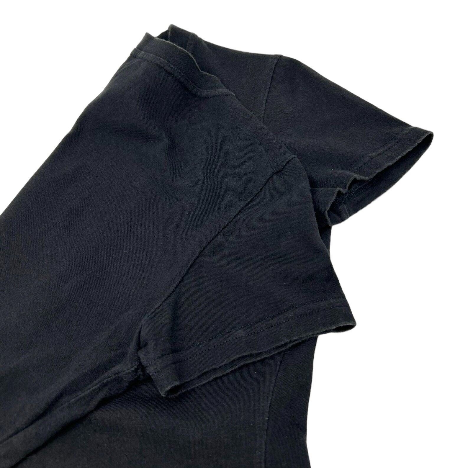 Christian Dior Vintage Logo T-shirts #38 Black Rainbow Cotton Star Rank AB