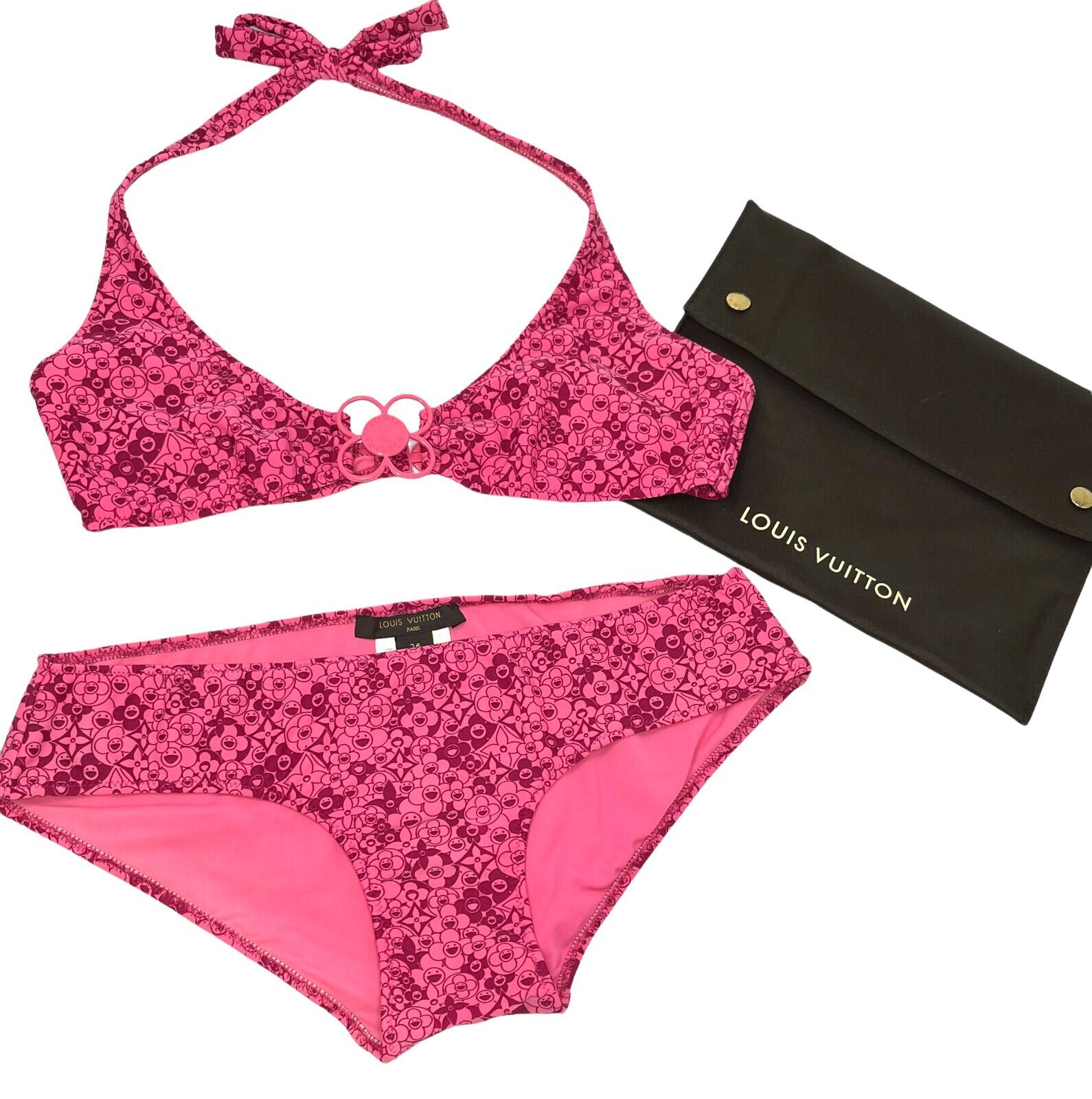 Louis Vuitton Pink Monogram Bikini