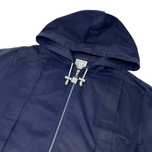CHANEL Sport Vintage 05P CC Mark Zipped Jacket #36 Hoodie Dark Blue Rank AB