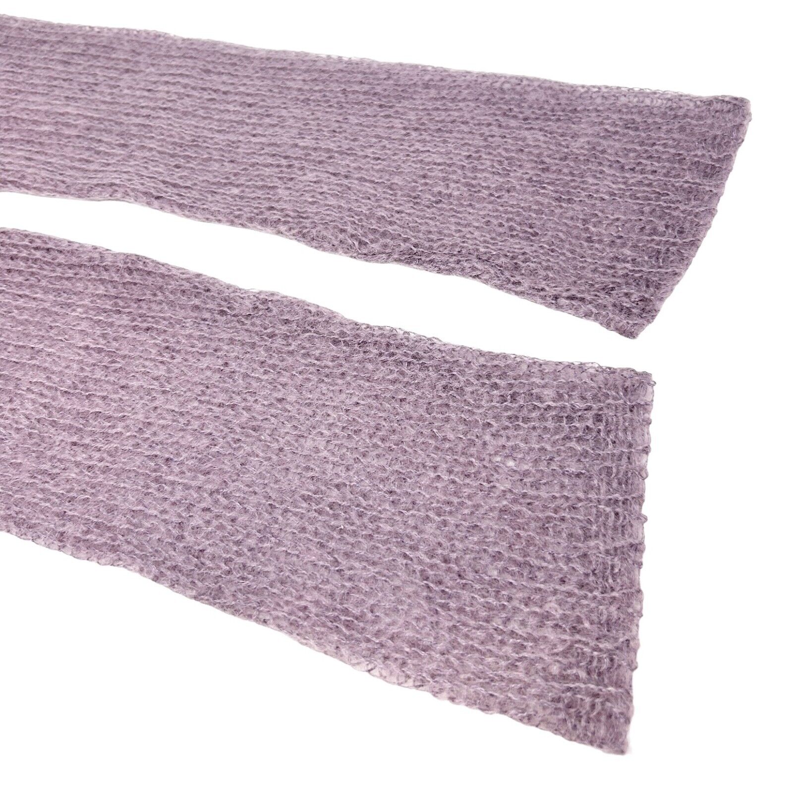 CHANEL Vintage 98A CC Mark Logo Sweater Top #38 Clochette Purple Mohair RankAB
